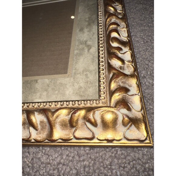 8 X 10 Baroque Style Gold Scrolled Frame Wood - Picture 6 of 11